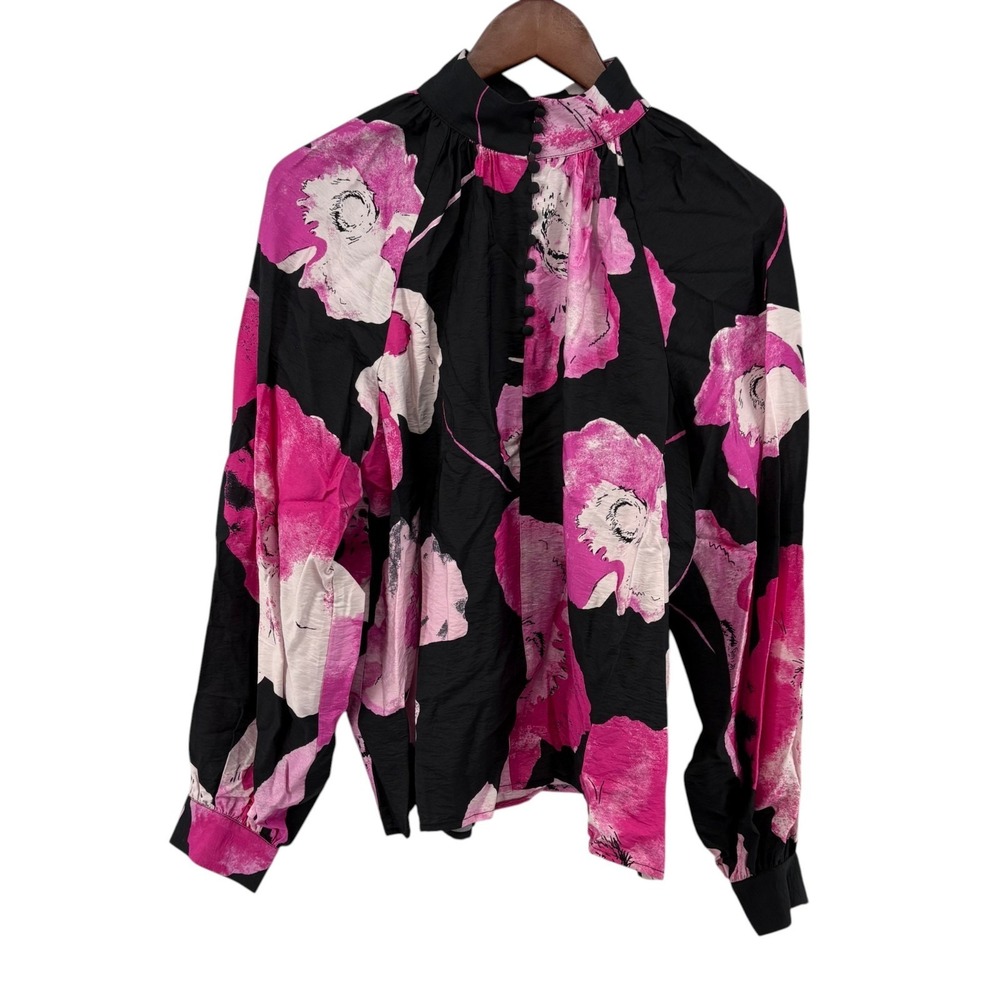 Selected Femme Floral Buttoned‎ Top M